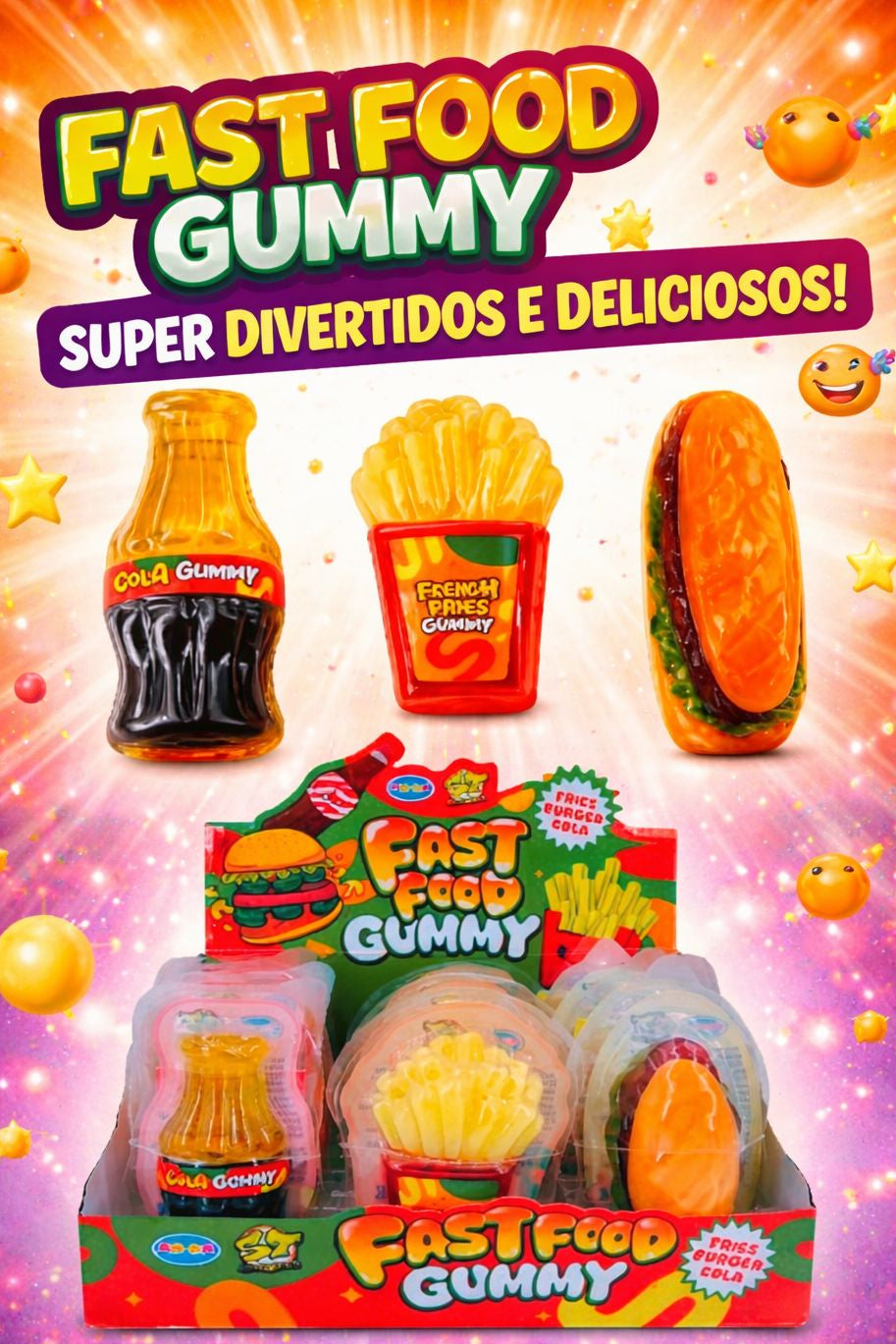 Fast Food Gummy c/12uni