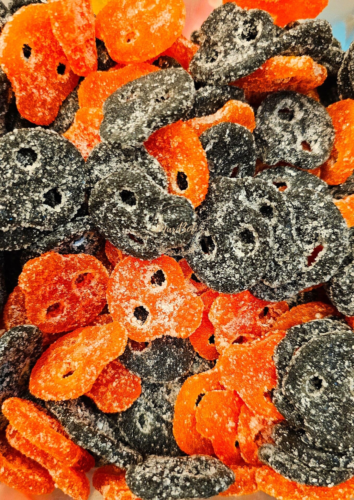 Caveiras Ácidas Amora/Laranja c/290uni