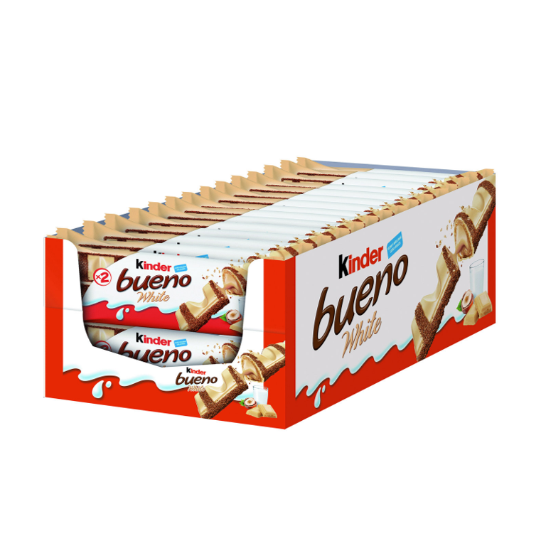 Kinder Bueno White c/30uni