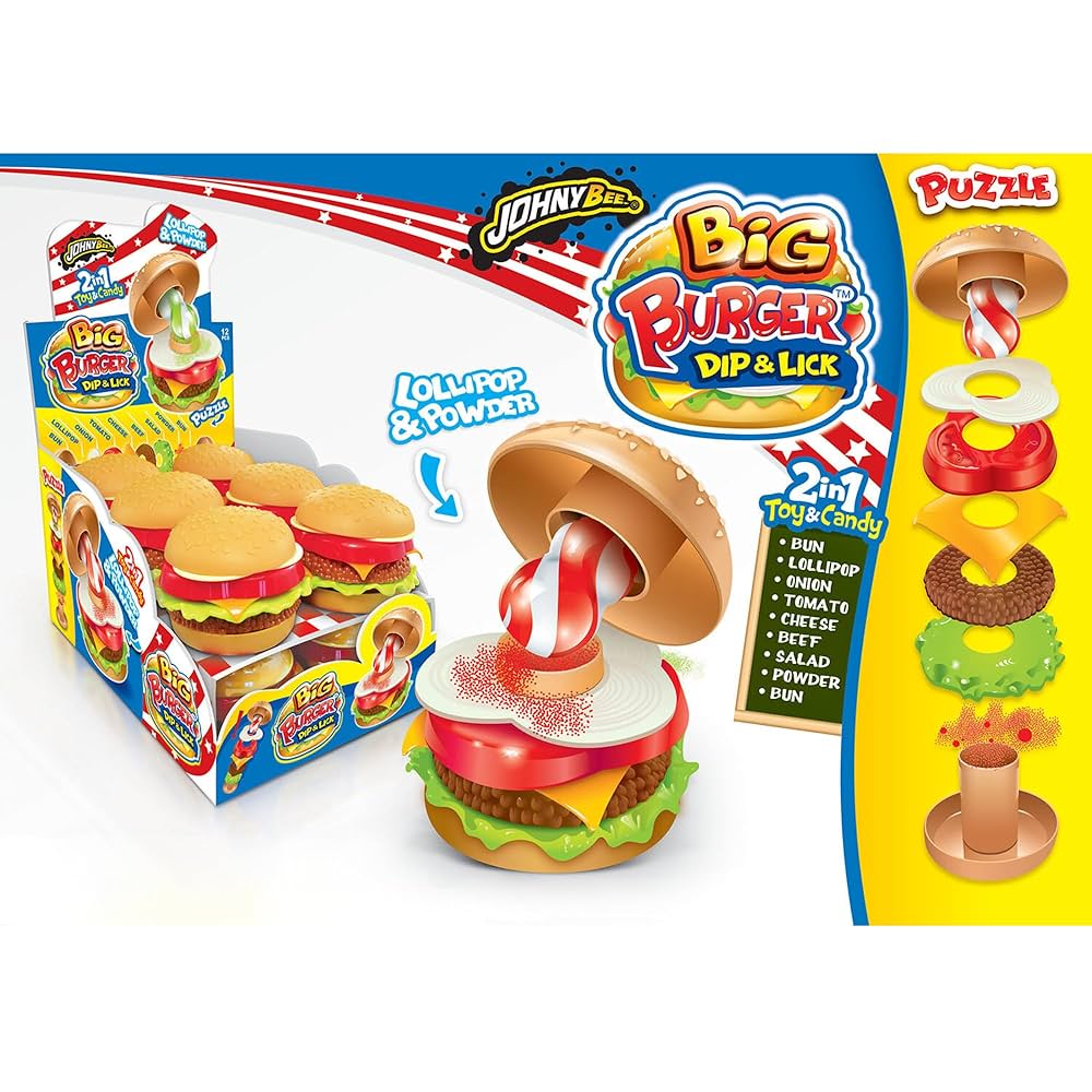 Big Burger Dip & Lick c/12uni