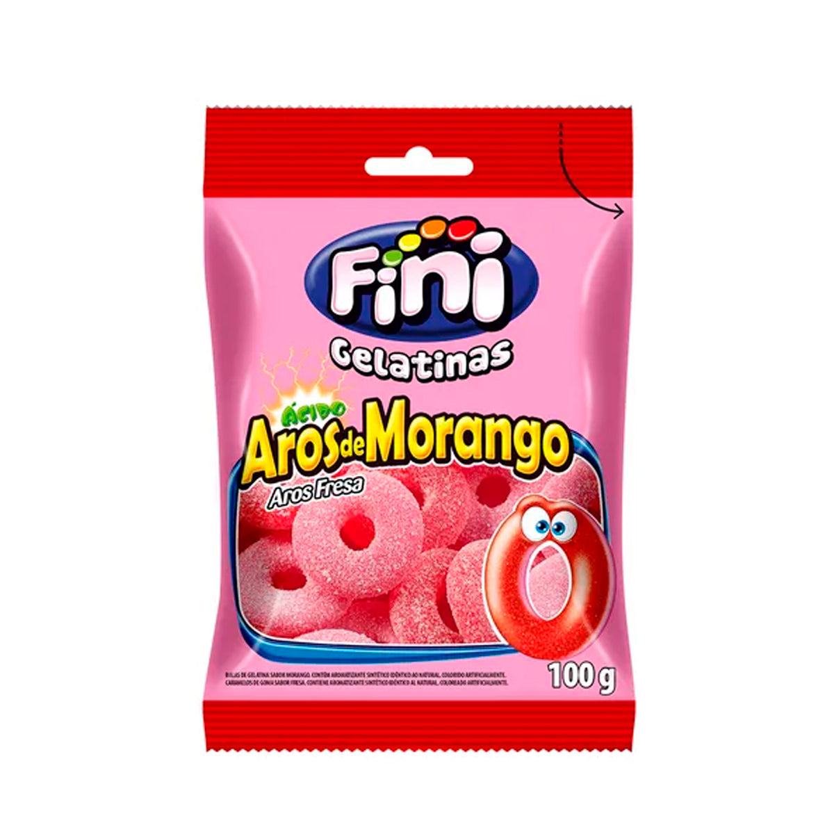 Aros de Morango 12x90gr