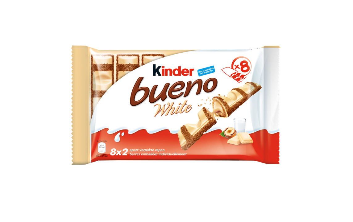 Kinder Bueno White c/8uni