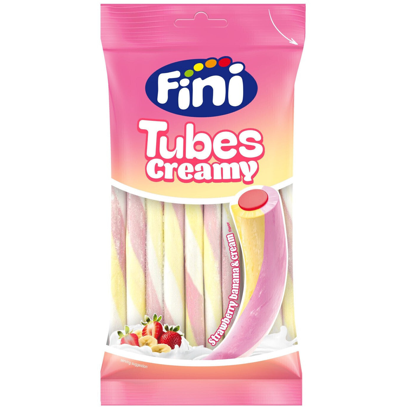 Tubes Morango e Banana 12x80gr