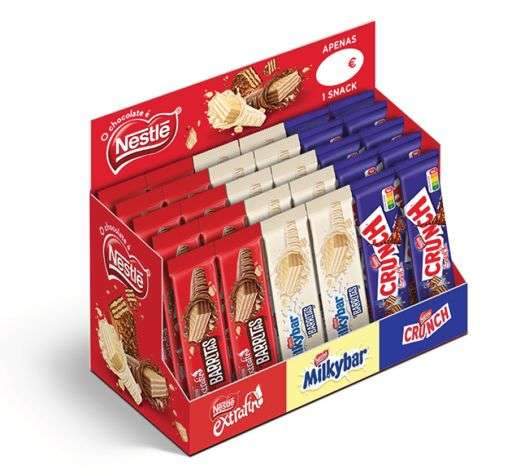 Expositor Nestlé Mix 30g c/30uni