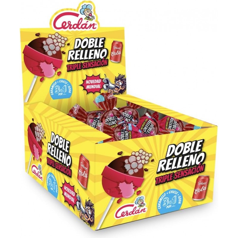 Chupa Doble Cola c/55uni