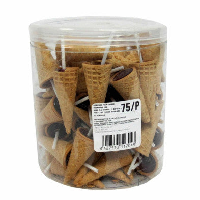 Cones Caramelo c/75uni