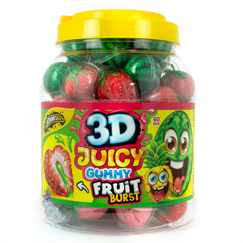 Frutas 3d Recheio c/60uni
