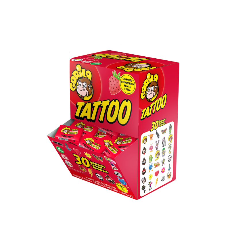 Gorila Tattoo Morango c/100uni