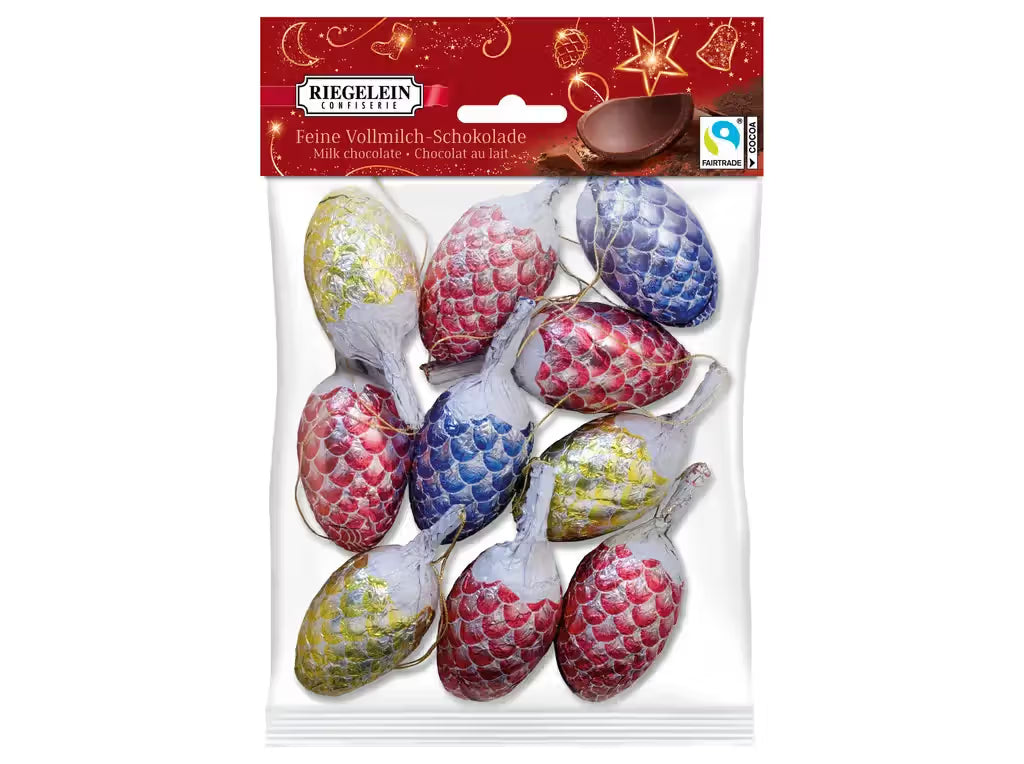 Saco 7 Pinhas Natal Chocolate 100Gr