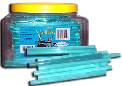 Gelatinas Framboesa c/200uni