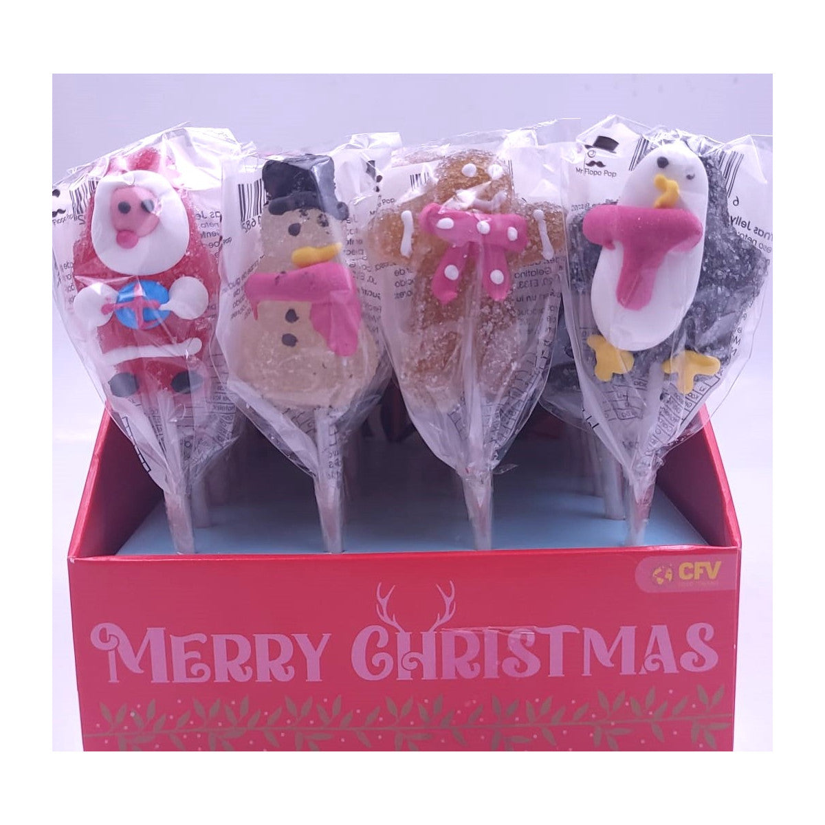 Chupas Natal Jelly c/24Uni