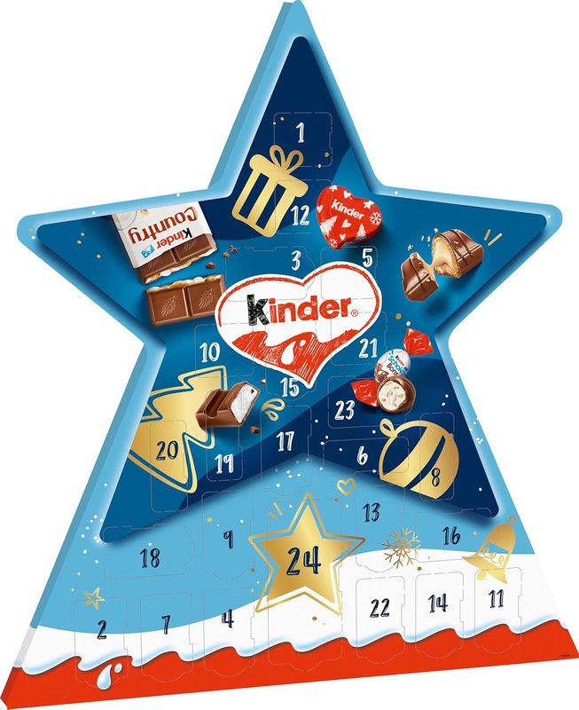 Calendário Advento Estrela c/24uni