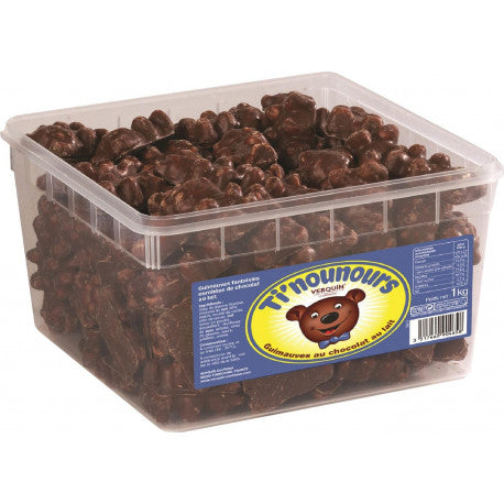 Ursos Marshmallow c/ Chocolate 1Kg