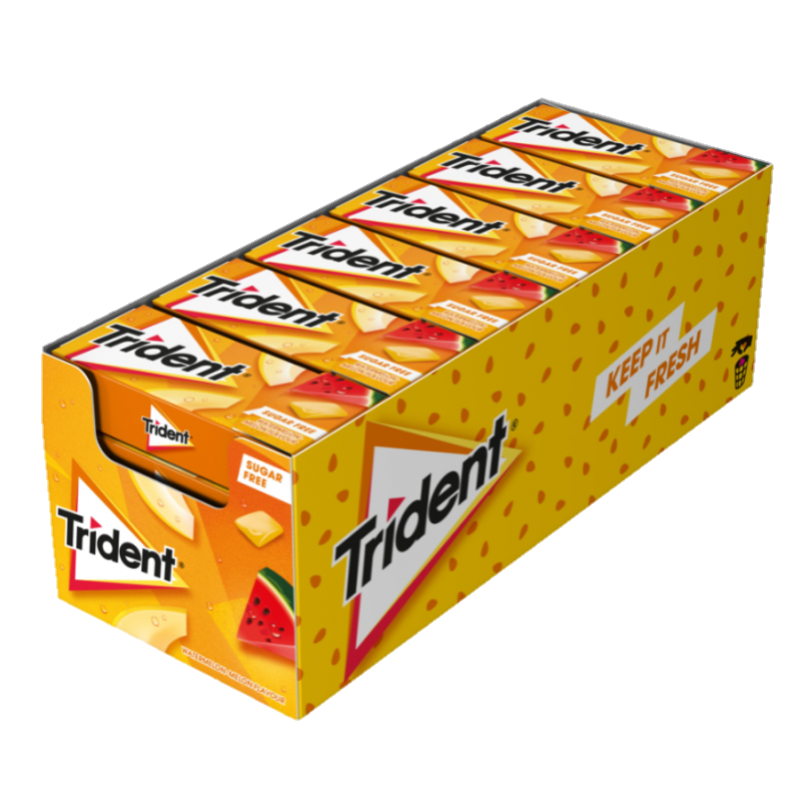 Trident Melancia e Melão c/24uni