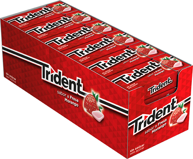 Trident Morango c/24uni