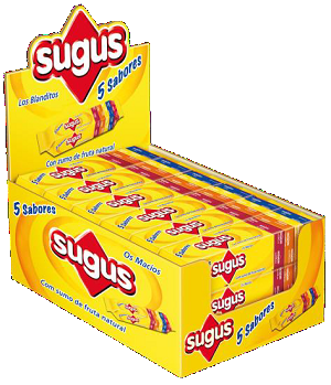 Sugus 5 Sabores c/18uni