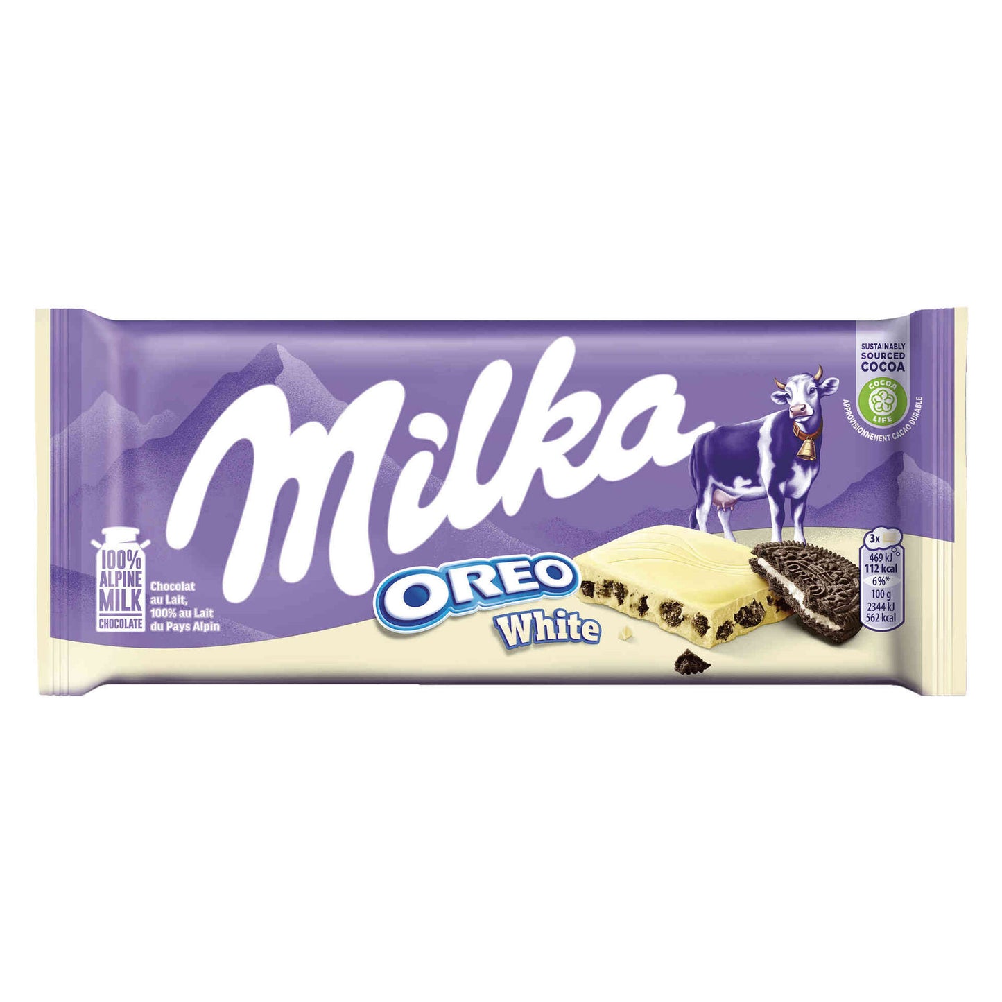Milka Oreo Branco 100gr