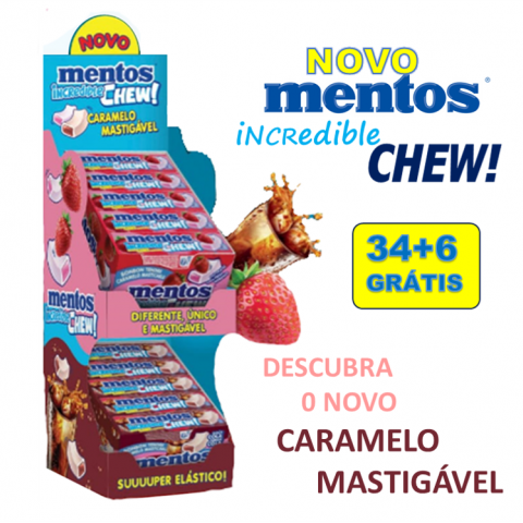 Pack Mentos Incredible Chew c/40uni