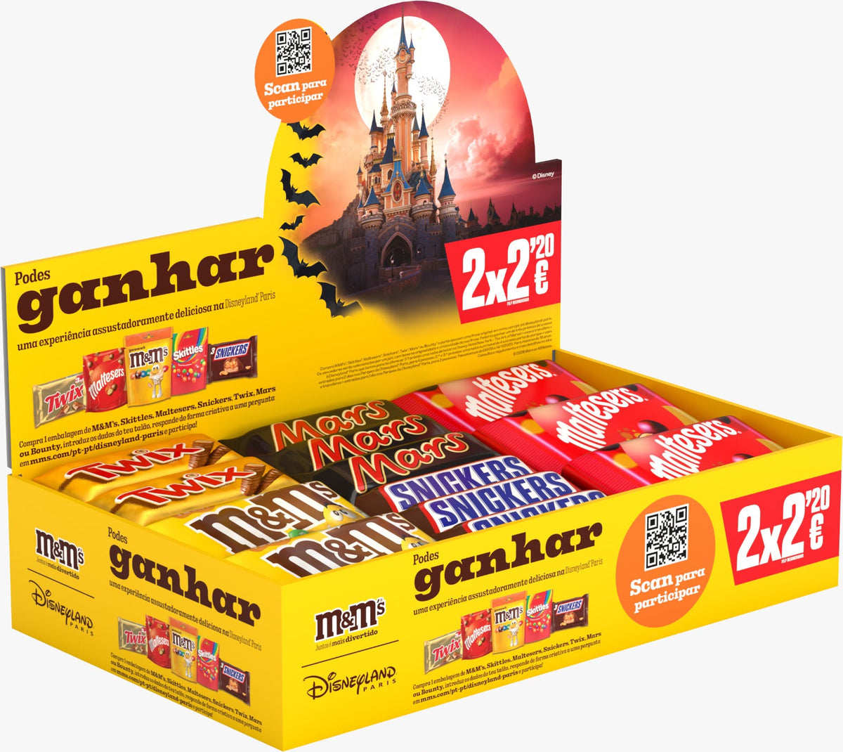 Expositor Halloween 2x2.20€ c/58uni