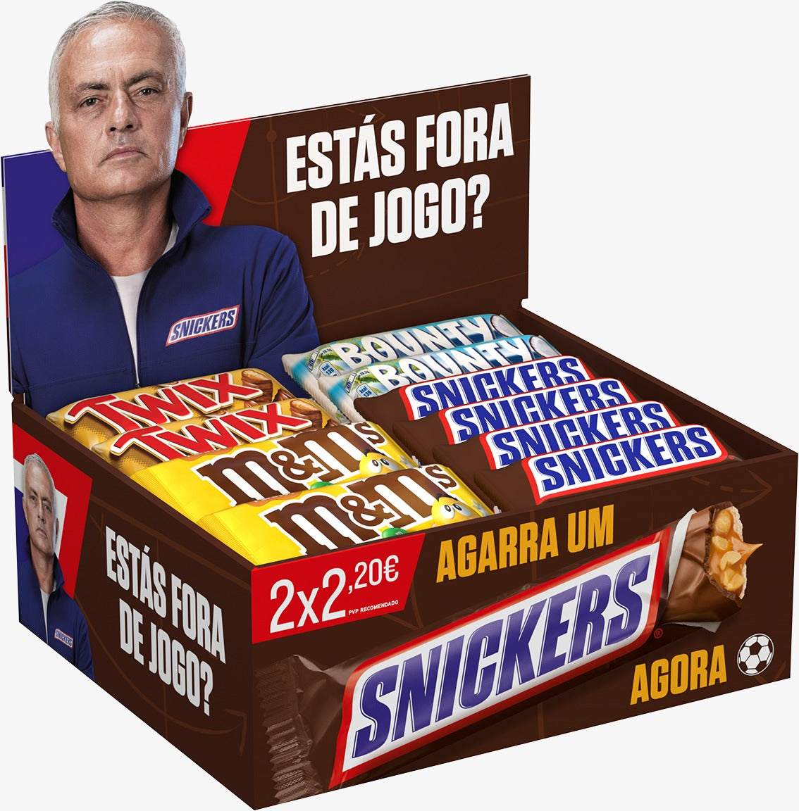 Expositor Chocolate 2x20€ c/58uni