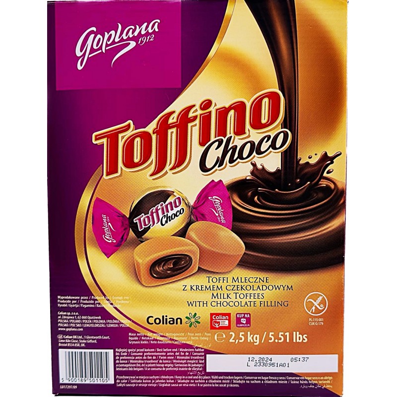 Toffino Chocolate 2.5Kg