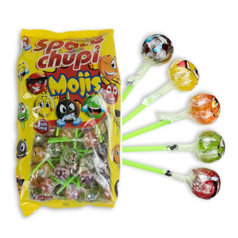 Chupas Emojis c/100uni