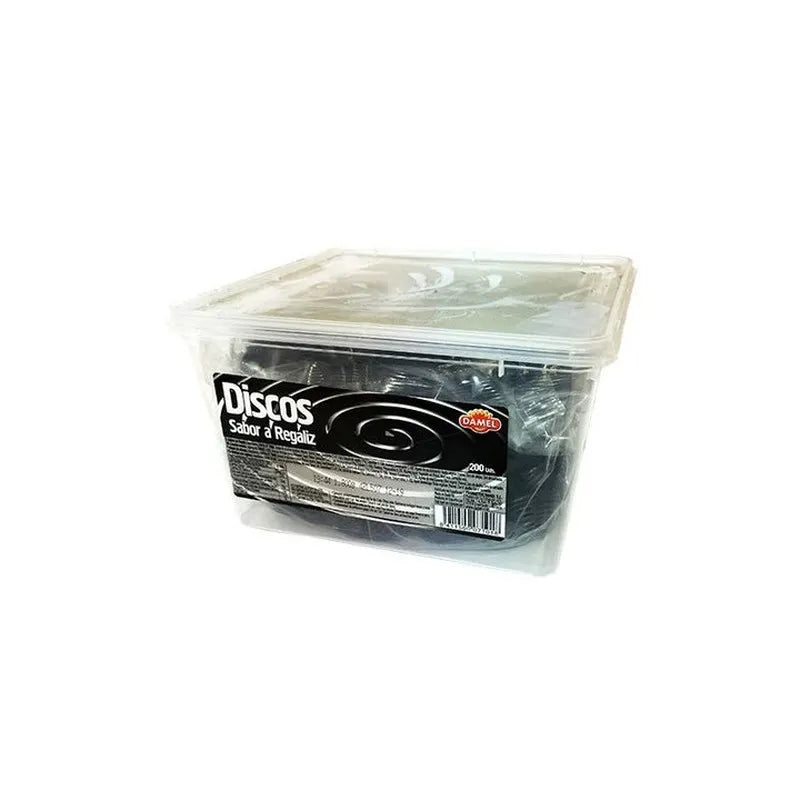 Discos Alcaçuz/Regaliz c/200uni