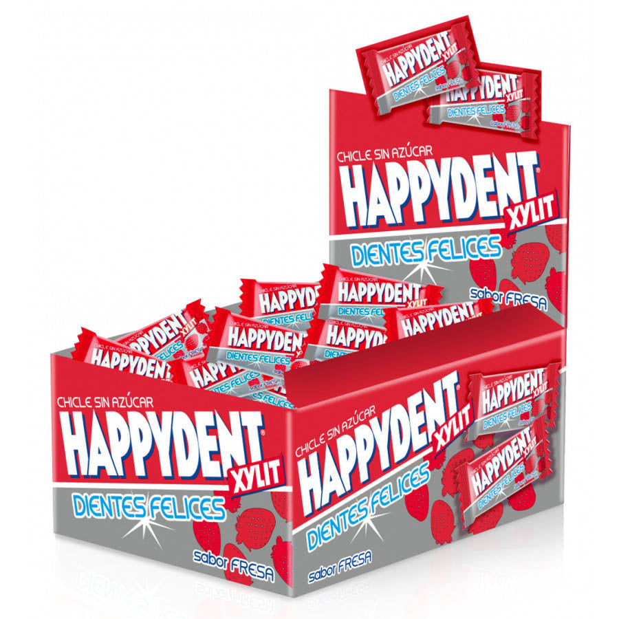 Happydent Morango c/200uni