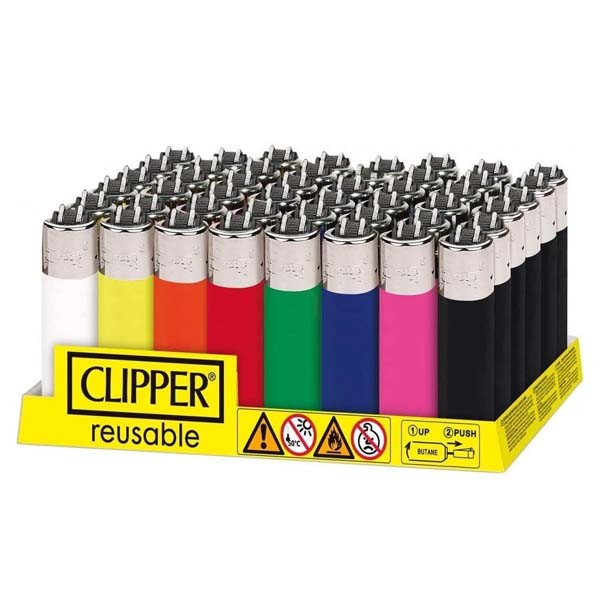 Isqueiros Clipper Pocket c/48uni