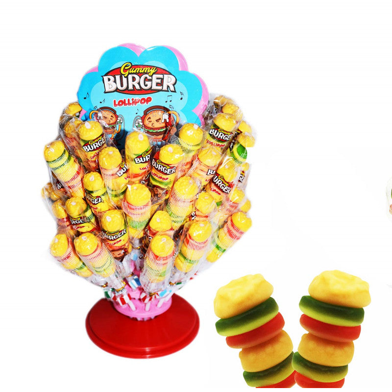 Chupa Gummy Burger c/60uni