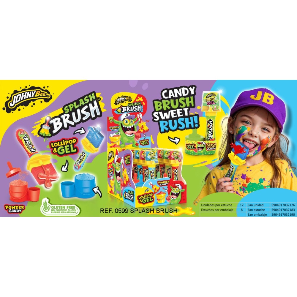 Splash Brush c/12uni