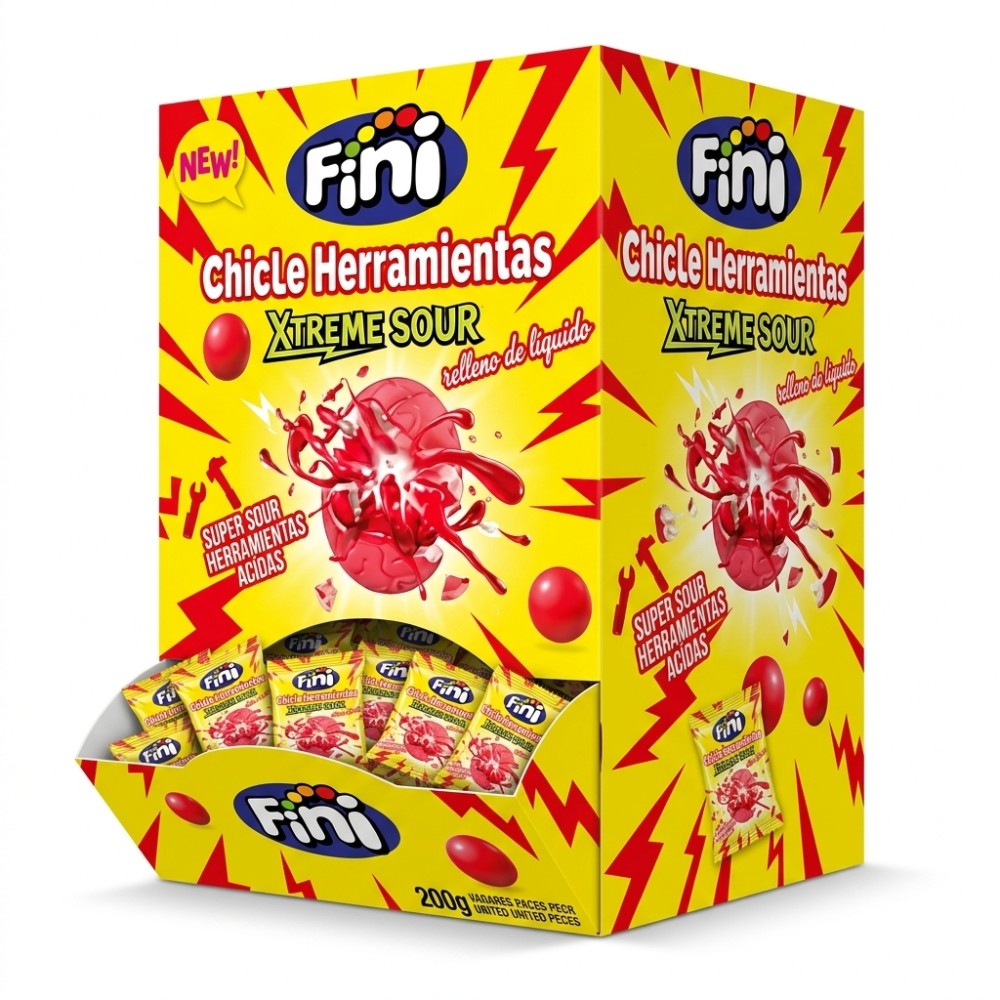 Finiboom Ferramentas Xtreme Sour c/200uni