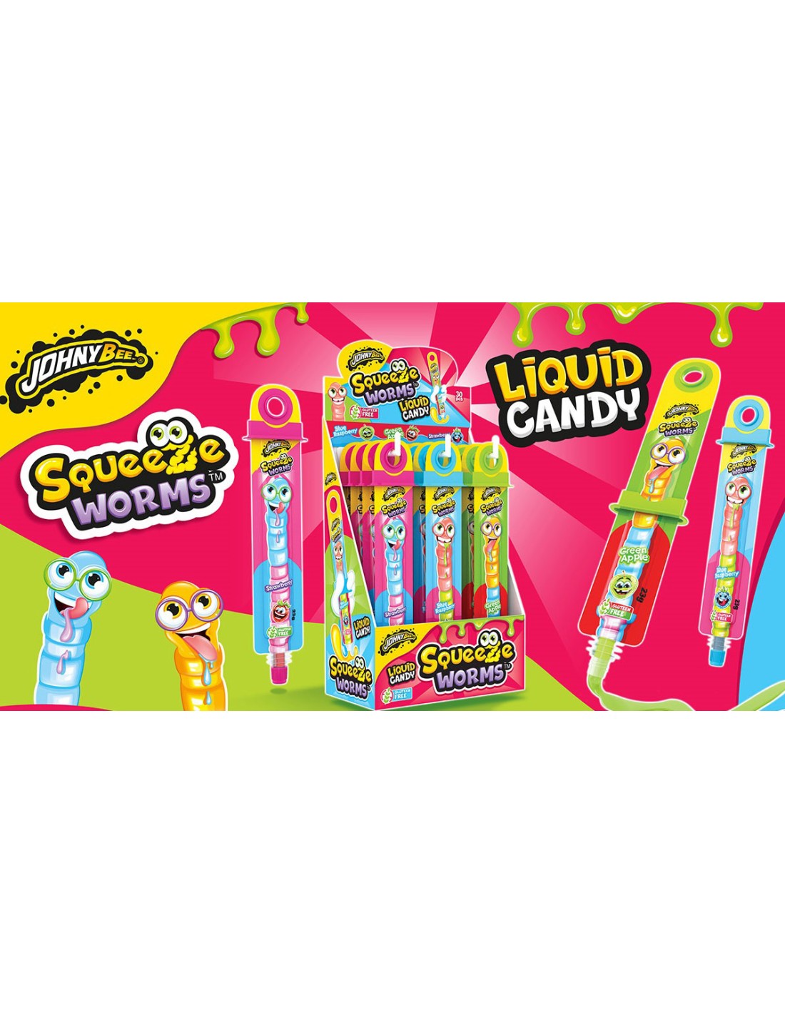 Squeeze Worms c/30uni
