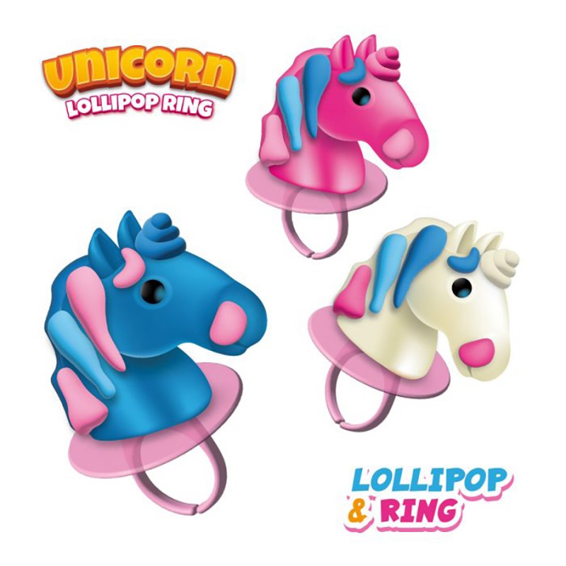 Lollipop anel Unicorn c/60uni