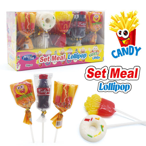Set Meal Lollipop c/30uni
